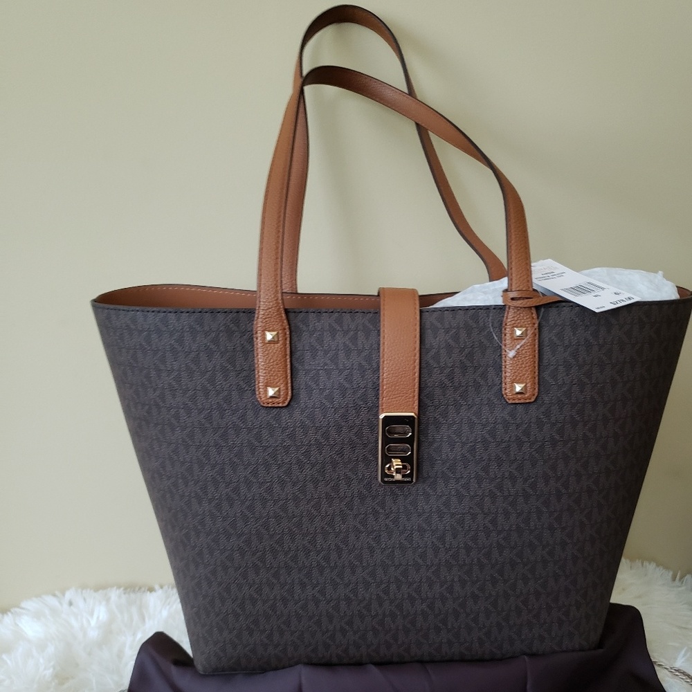 🔥Michael Kors Karson Carryall tote AUTHENTIC